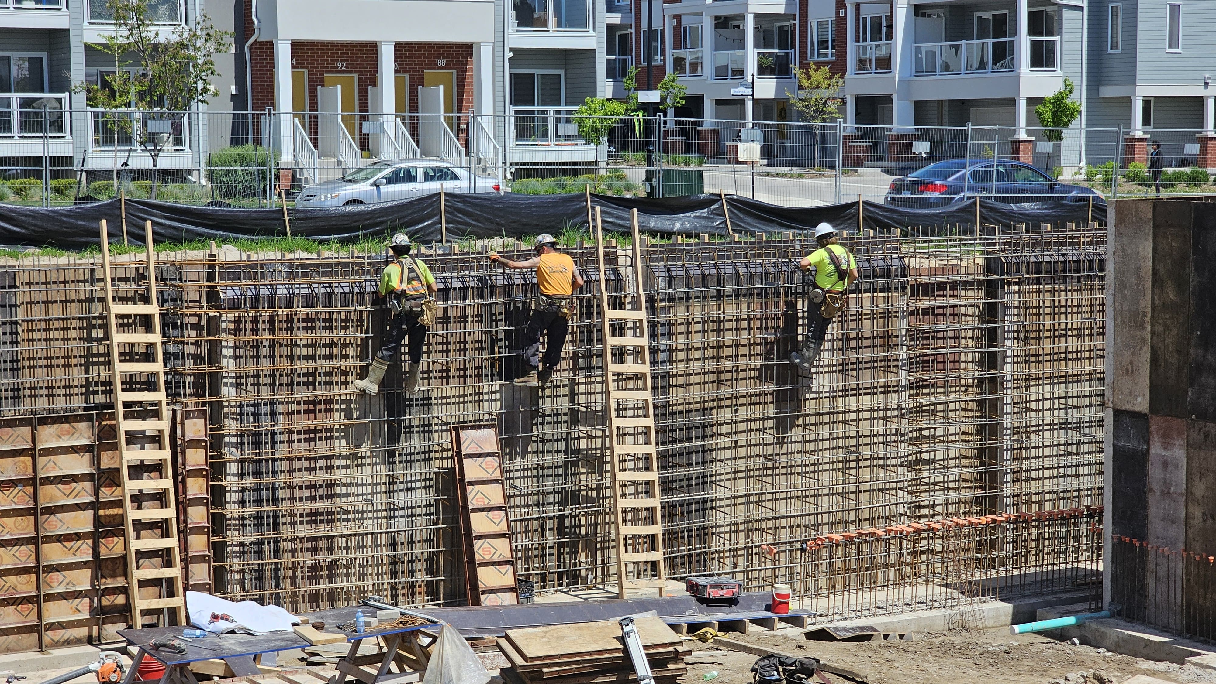 Retail space construction