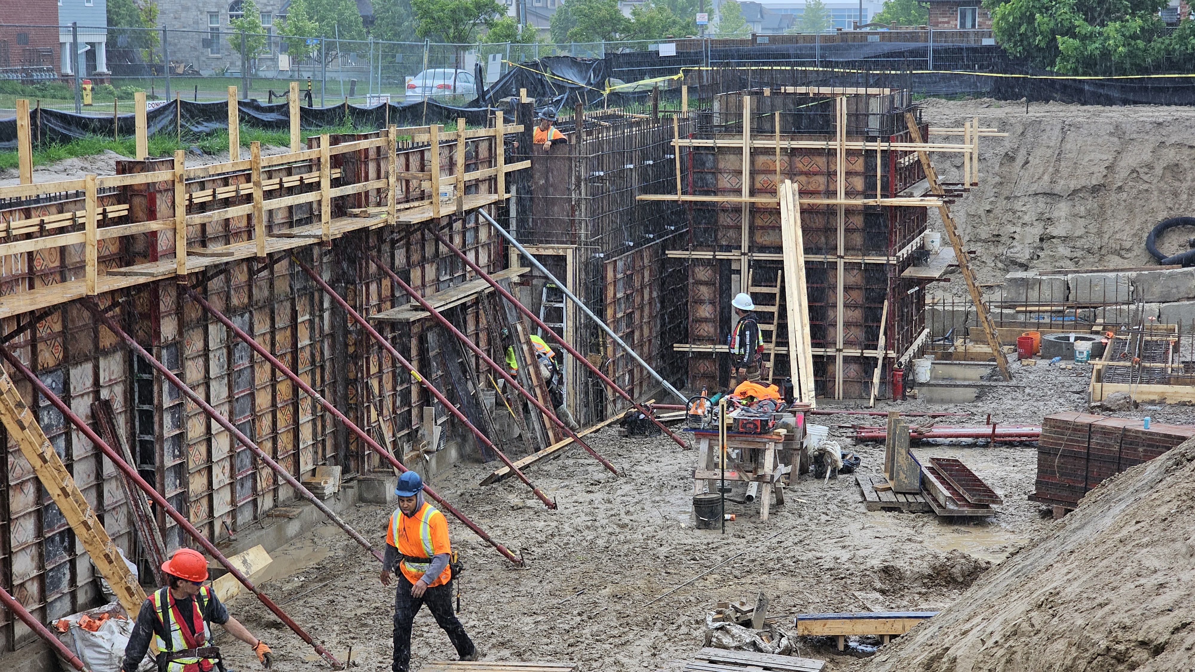 Industrial facility construction